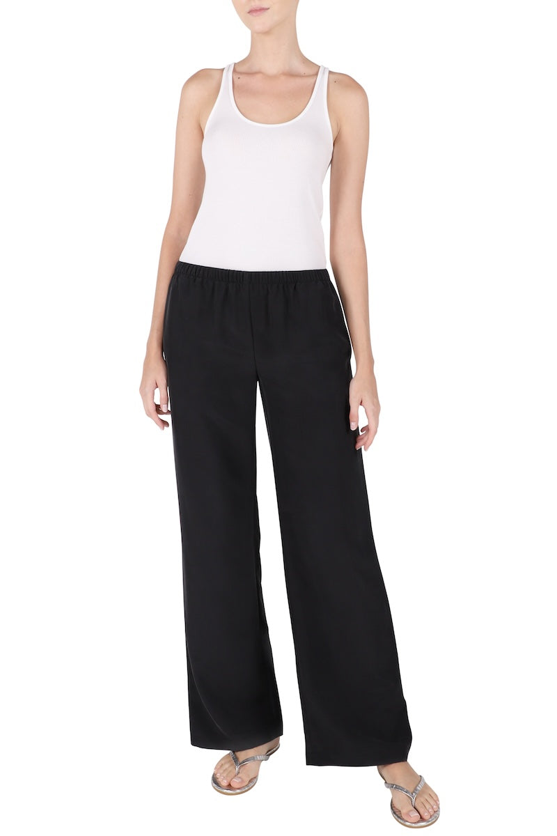 Solid Jersey Pants (Black)