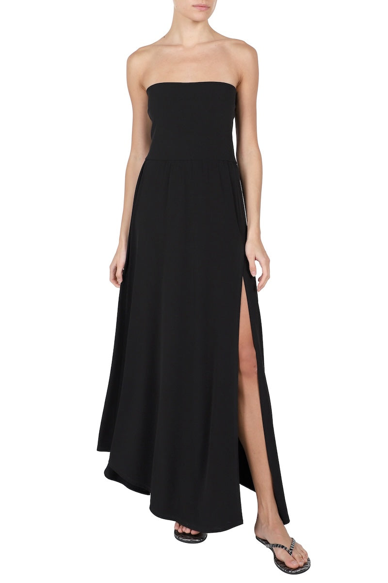 Jein Jersey Palazzo Skirt (Black)
