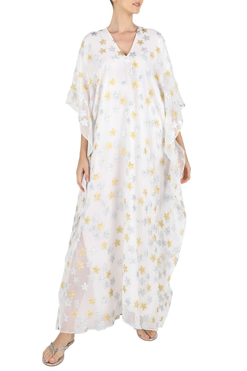 Big Star Boubou (White Gold Silver)