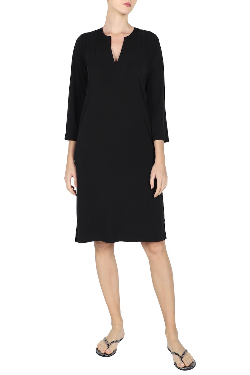 Solid Jersey Tunic (Black)