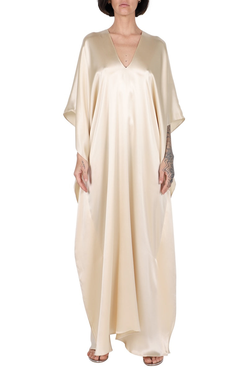 Duchess Satin Boubou (Nude)