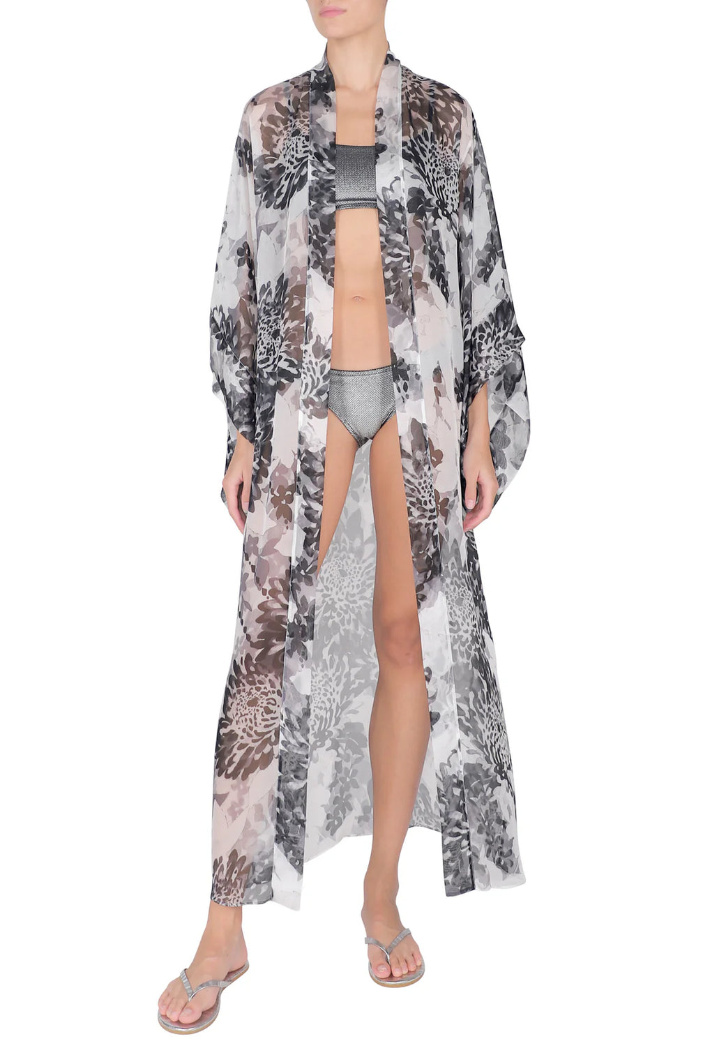 Chiffon Kimono (Peony)