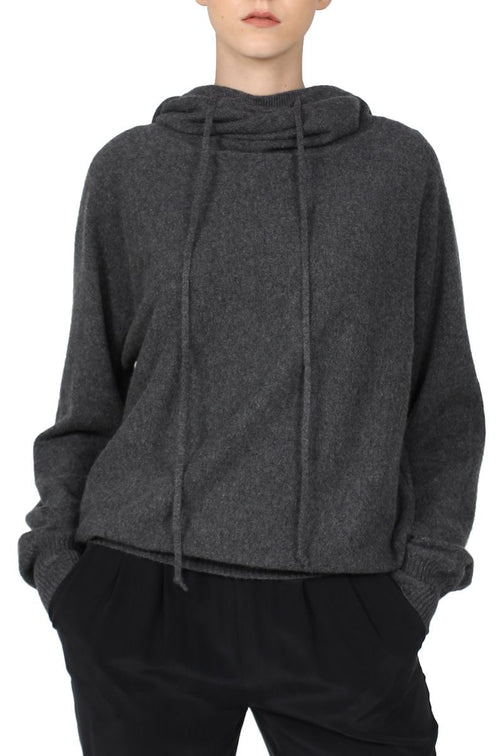 Cashmere Hoodie (Grey )