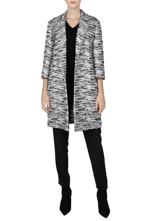 Short Trech Coat (White Black Silver)