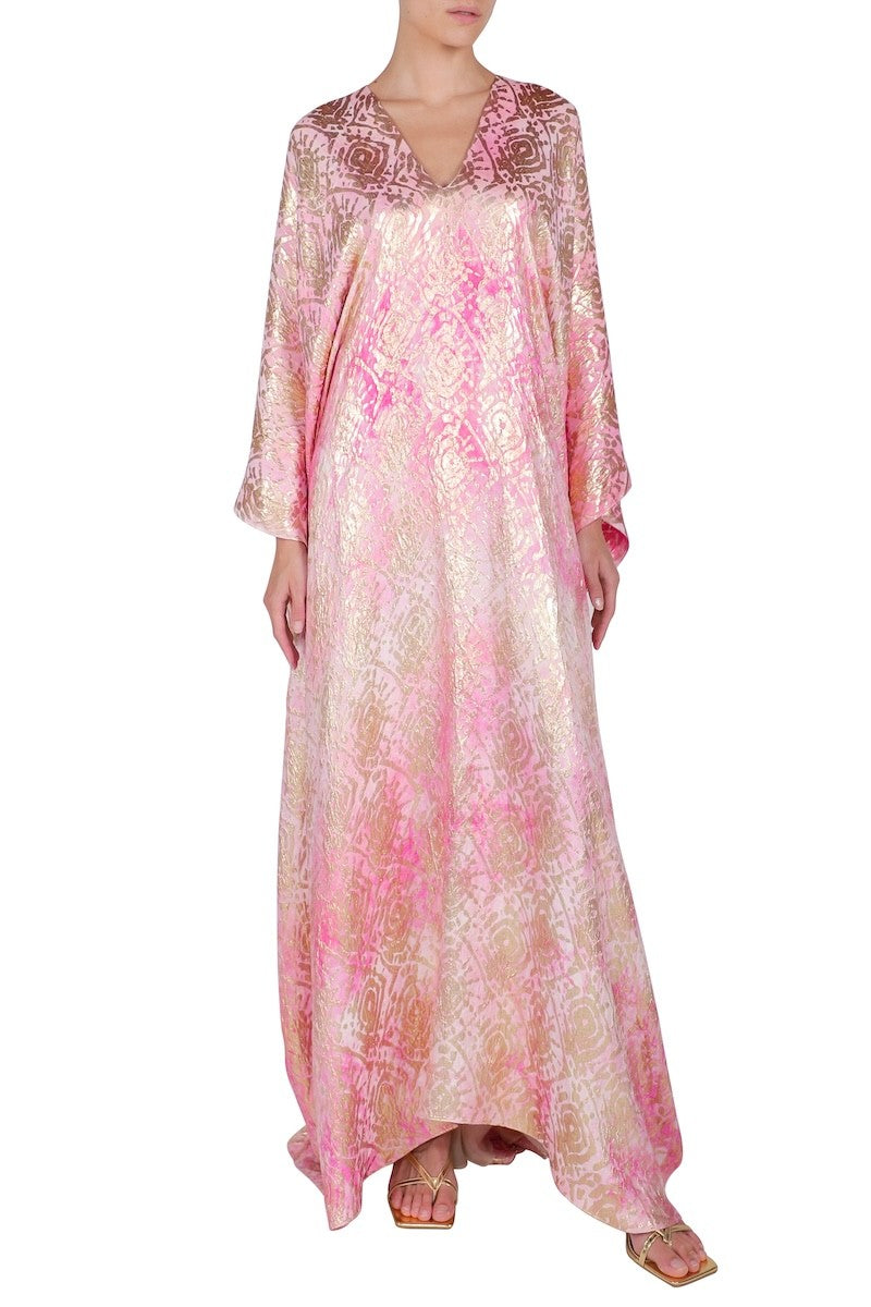 Metallic Fantasy Oversized Boubou ( Rose Gold)