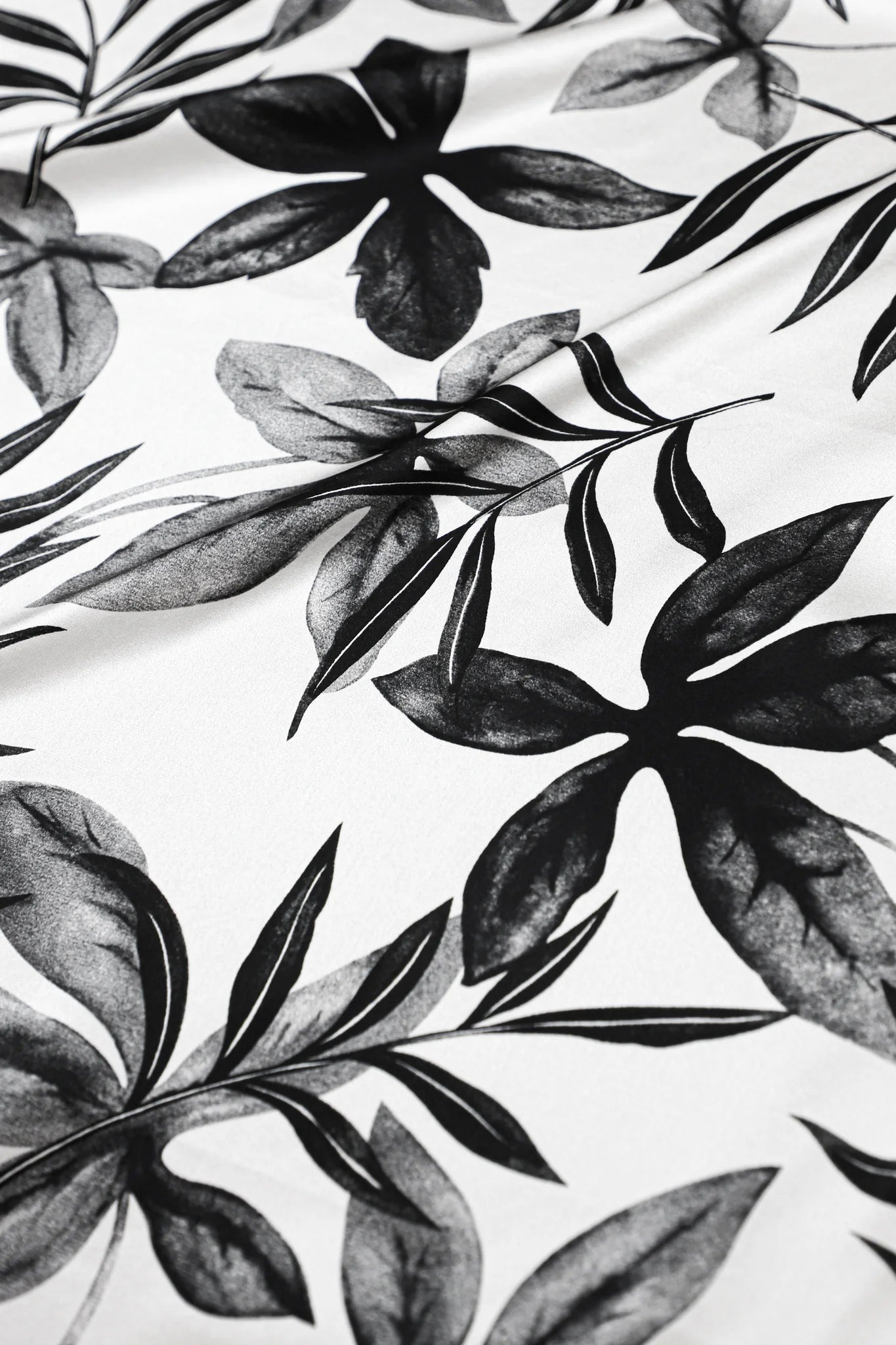 Silk Satin Polo Dress in Pikake Flower