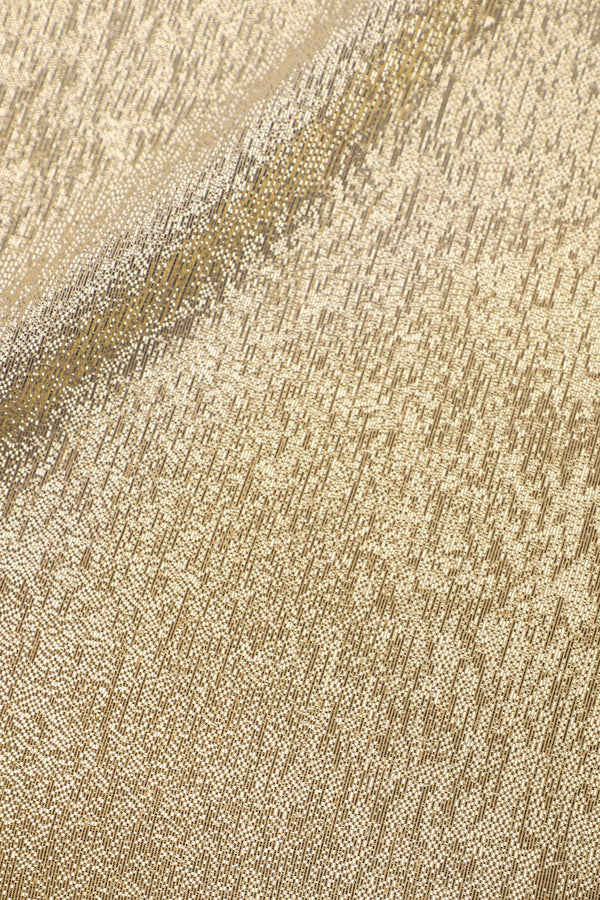 Metallic Silk Oversized Boubou Caftan One Size Luxury Gold Evening Kaftan