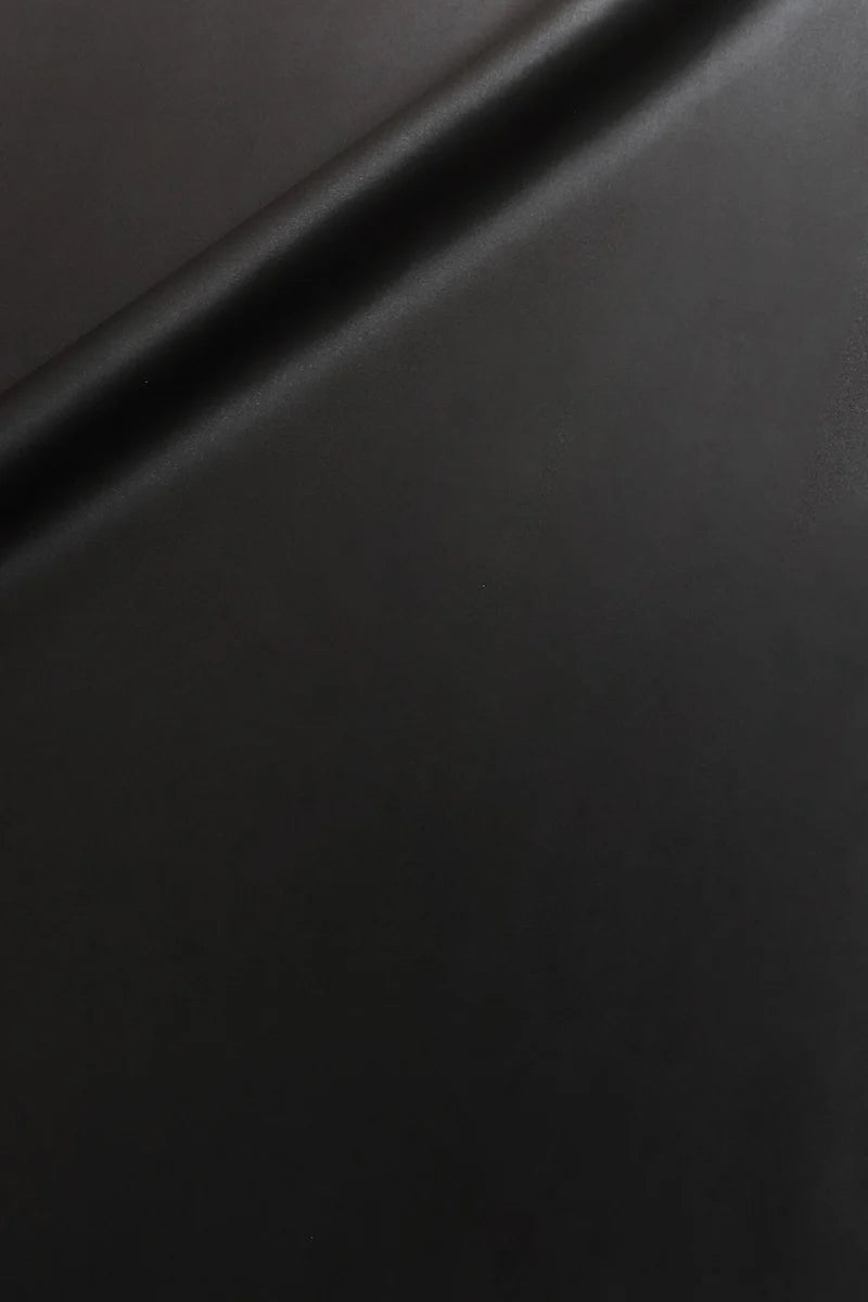 Silk Satin Ombre Cami Dress in Black and Silver