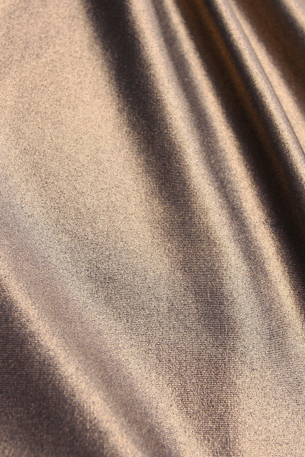 Sleek Nageur Bronze Metallic One Piece Swimsuit